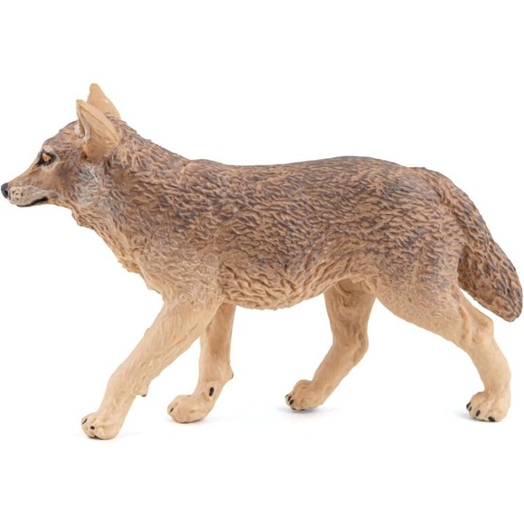 Jackal Figurine - Hand Painted Wild Animal Toy Figure - New Papo 50259 - Picture 6 of 6